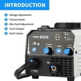 thumbnail image 4 of Soldador AZZUNO MIG 130A 110V Flux Core portátil sin gas, 4 of 7