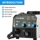 thumbnail image 4 of Soldador AZZUNO MIG 130A 110V Flux Core portátil sin gas, 4 of 7
