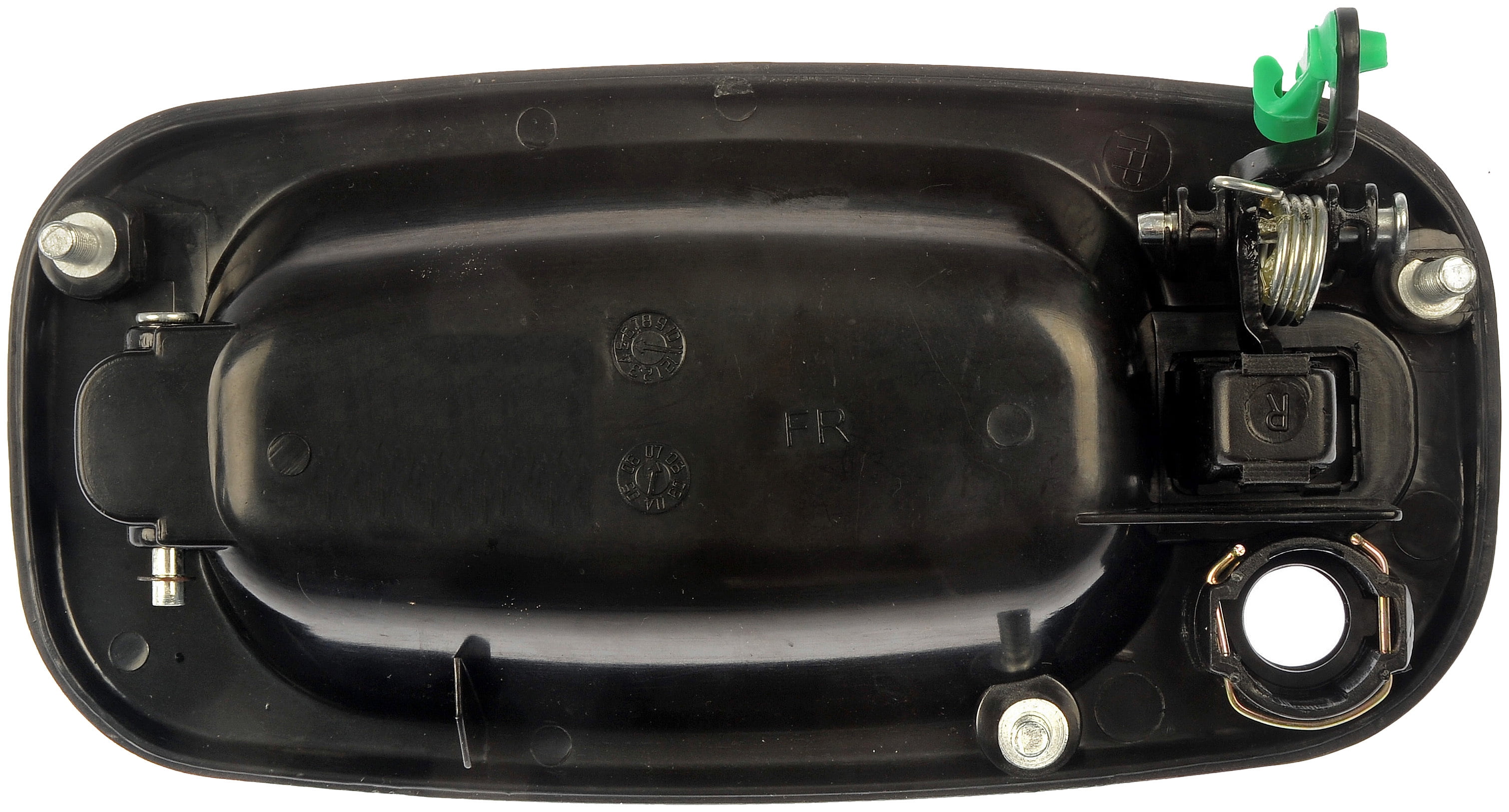 Dorman 80597 Front Passenger Side Exterior Door Handle for Specific Cadillac / Chevrolet / GMC Models, Smooth Black