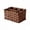 Brown, variant on 4 Compartment Utensil Caddy With Handle Silverware Organizer Divided Wicker Cutlery Holder For Kitchen Counter Picnic Bbq Coffee Station Storage(Brown-23Cm)