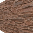 thumbnail image 4 of Ekena Millwork 45 3/4"W x 24 1/2"H x 1 1/4"D Canyon Ridge Stacked Stone, EverStone Faux Stone Siding Panel, York Town, 4 of 9