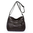 thumbnail image 3 of CUITING Leather Hobo Crossbody Bag for Women Medium Size  Bucket Purse Shoulder Bag Ladies Purses and Handbag, 3 of 7