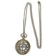 thumbnail image 2 of Reloj De Bolsillo Para Mujer, Esfera Con Números Arábigos, Movimiento De Cuarzo, Cadena De Bronce, Vintage, Tiempo Preciso, Reloj De Bolsillo Hueco Para Uso Diario Para Mujer, 2 of 8