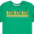 thumbnail image 3 of Pokémon - Pikachu Eevee Friends Retro Stripe - Youth Short Sleeve Graphic T- Shirt, 3 of 5