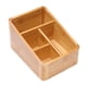 thumbnail image 2 of Caja de almacenamiento para control remoto, suministros de oficina, reproductor multimedia, organizador de escritorio 4 compartimentos, 2 of 9