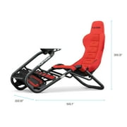 Playseat® Trophy Lightweight Carbon Quality Steel Racing Simulator Cockpit ,Red