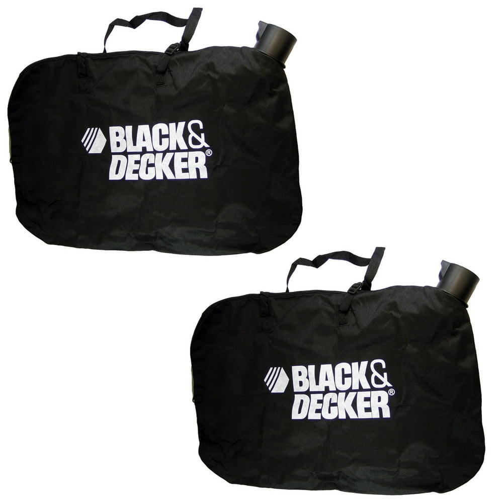 black decker leaf vacuum bag