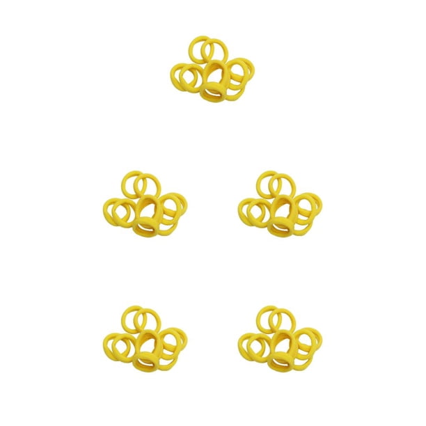 Anillos para el Cabello Sonducket 20 Piezas Decorativos Sin Costuras Alta Elasticidad