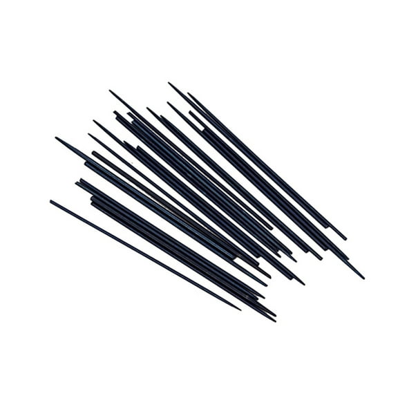 ELAYARD 24Pcs Black Clarinet Flute Saxophone Pin Spring and Needle Durable Lightweight Replacement