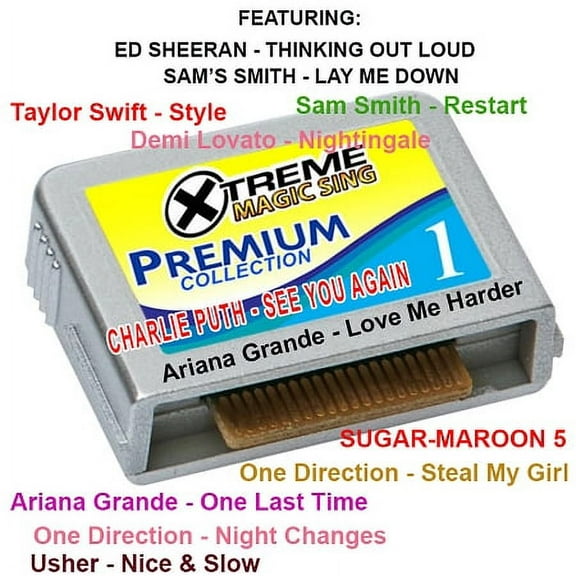 Tagalog Song Chips Premium Vol 1 300 Songs - Magic Sing Karaoke Mic Premium1 Song Chips Tagalog Opm Songs