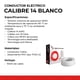 thumbnail image 2 of Cable De Cobre Aislamiento Blanco 14Awg 100M Iusa 399319, 2 of 4