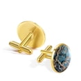 thumbnail image 3 of Tree Elegant Dress Shirt Stainless Steel Cufflink Set for Formal Occasions, 3 of 6