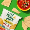 thumbnail image 2 of Late July Sea Salt Organic Tortilla Chips, 14.75 oz Bag, 2 of 11