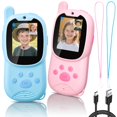 thumbnail image 1 of Walkie Talkies EFO SHM para niños con cámara HD azul+rosa, 1 of 8