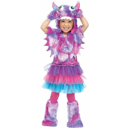 Polka Dot Monster Girls' Toddler Halloween Costume 2T-3T