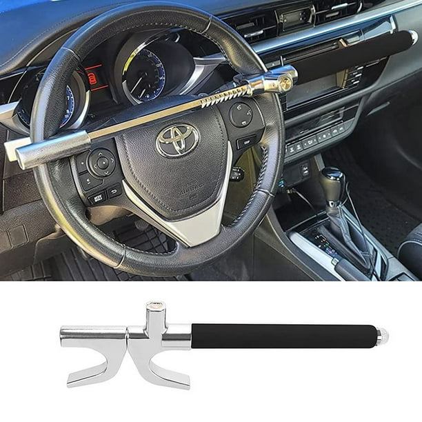 Universal Heavy Duty Steering Wheel Lock: Enhance Your Car's Security &  Deter Theft!