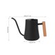 thumbnail image 3 of Stainless Steel Water Kettle Pot Retro Small Plant Water Kettle with Wooden Handle for Indoor Outdoor 1000ML Black, 3 of 5