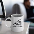 thumbnail image 4 of One Great Fisherman White Ceramic Coffee Mug For Her His Birthday Present Of Together Anniversary & Valentines Day Gift (White, Porcelain), 4 of 6