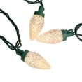 thumbnail image 5 of Northlight LED Faceted C9 Christmas Lights - Warm White - 66' Green Wire - 100ct, 5 of 8