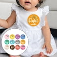 thumbnail image 4 of 12Pcs Baby Monthly Stickers Flowers Shower Gift Keepsakes Memories Photo Props, 4 of 7