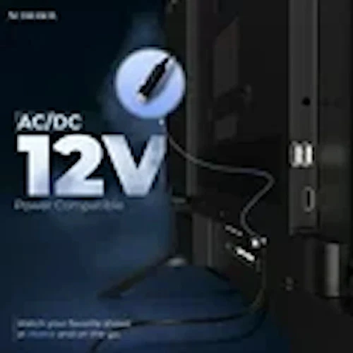 Audiobox TV-2450S 24" Smart LED Full HDTV with Frameless Design, AC/DC Power, HDMI, USB Input, Wall Mountable