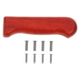 thumbnail image 4 of USHOBE Red Pear Wood Ergonomic Design Knife Handle 4.4x1.3x0.79in Resistance, 4 of 8