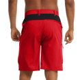 thumbnail image 4 of Havenre Men's Hiking Cargo Shorts Summer Quick Dry Golf Outdoor Work Tactical Shorts with Multi Pocket for Fishing Travel Red M, 4 of 7