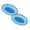 Blue, variant on 2 Pcs Reusable Plastic Coloured Food Baskets Oval Plastic Fast Food Serving Baskets Plastic Storage Basket Bin for Hotdogs, Burgers, Fries, Sweets, Crisps, Snacks, 9.45x6.1 Inch, Black