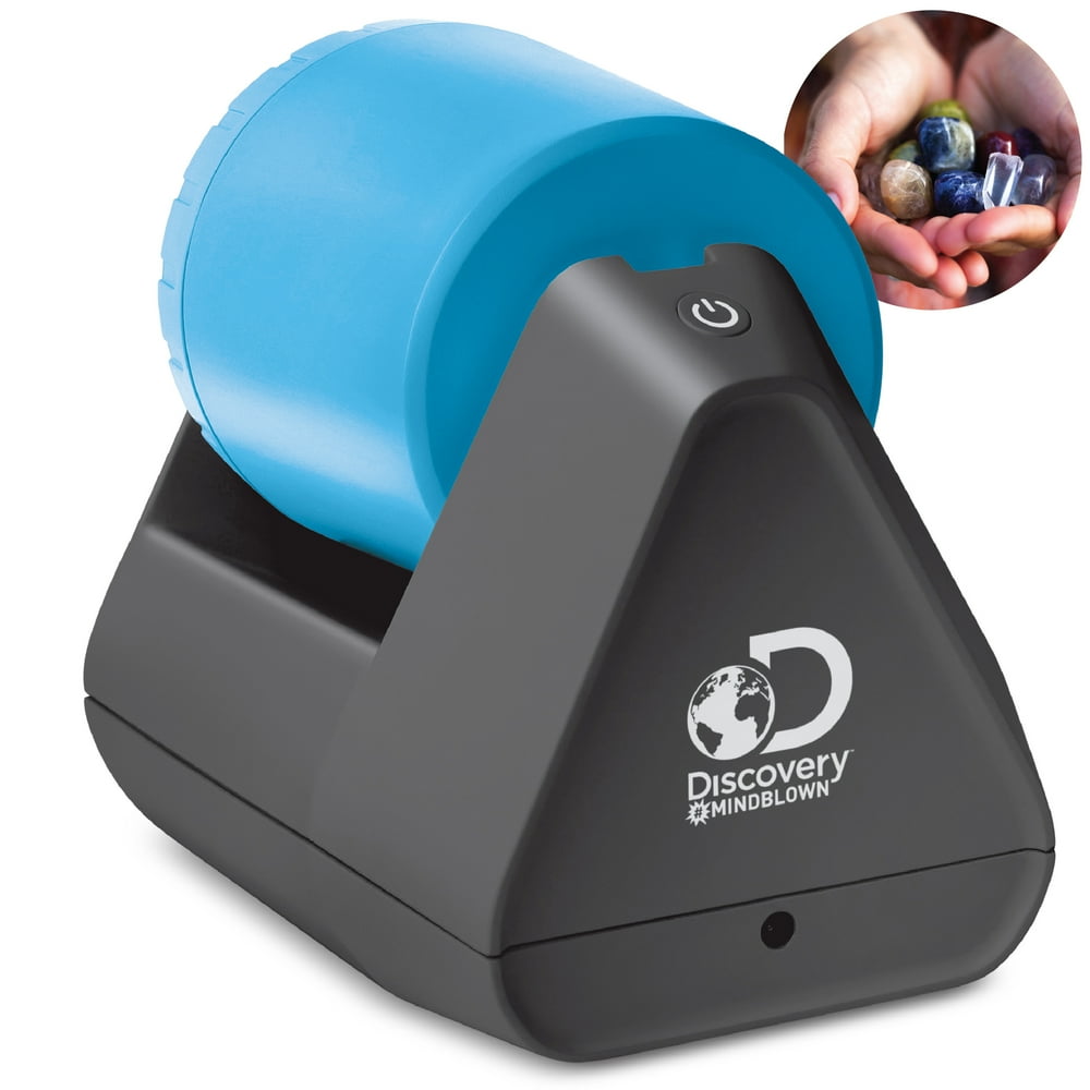 Discovery MINDBLOWN 18Piece Rock Tumbler Set with Polishing Machine
