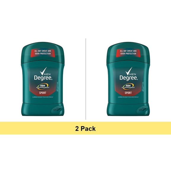 Degree Men Sport Anti Perspirant and Deodorant, 1.7 Oz - 2 Pack