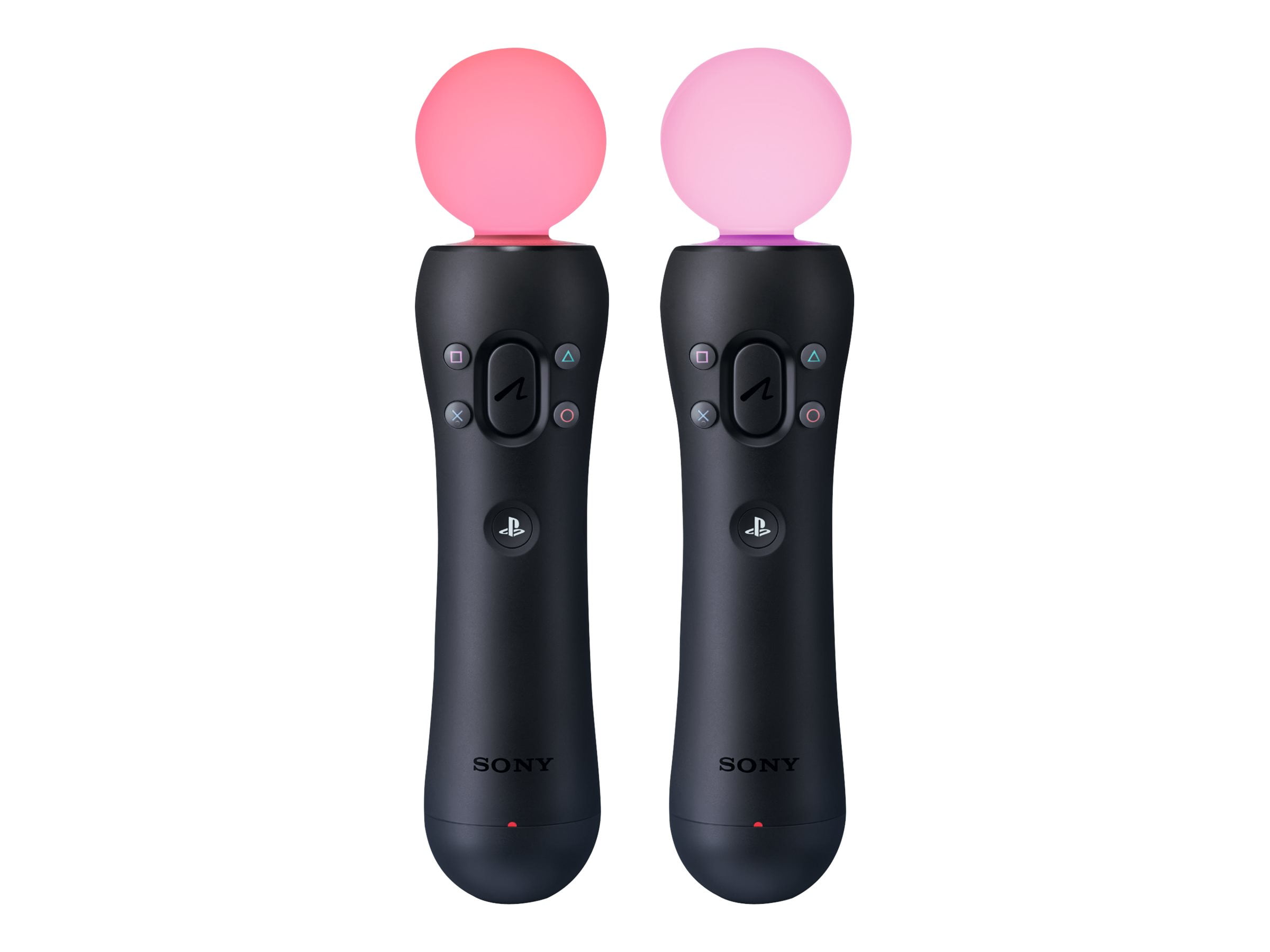 Restored Sony PlayStation Move Controller Lot Of 2 PCS Black For PlayStation 4 Micro USB Model PS4 (Refurbished) - Walmart.com