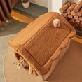 thumbnail image 4 of Cama para Gatos KooTeedd Cueva Acogedora Tipo Tienda con Cojín Desmontable, 4 of 7
