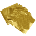 thumbnail image 3 of Cute 300pcs Sweets Candy Package Foil Paper Chocolate Lolly Foil Wrappers Square (Gold), 3 of 3