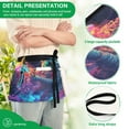 thumbnail image 4 of Yayeee Waist Apron with Pockets for Cooking Waterproof Half Server Aprons, Space Astronaut, 4 of 7
