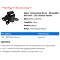 thumbnail image 2 of Upper Transmission Mount - Compatible with 1996 - 2003 Nissan Maxima 1997 1998 1999 2000 2001 2002, 2 of 2