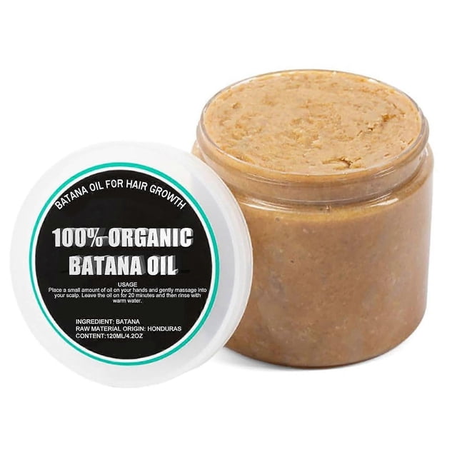 Aceite de batana orgánico puro sin refinar para estimular el crecimiento del cabello, controlar el encrespamiento y dar brillo, 1 unidad.