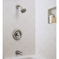 thumbnail image 4 of Grifo para bañera y ducha Moen Adler, 1 manija, níquel cepillado, 4 of 4