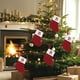 thumbnail image 1 of Seyotauo Knitted Wool Christmas Stocking With Embroidered Letter 7 inch People's Candy Gift Bag Festive Christmas Decorations For Fireplace Tree Hanging Holiday Gift Holder, 1 of 5