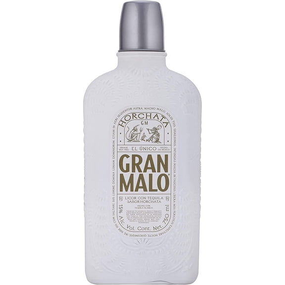 Paquete de 3 Licor con Tequila Gran Malo Horchata 750 ml