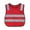 Red, variant on GOGO Kid Reflective Running Vest / Safety Vests With Elastic Waistband, Preschool Uniforms-neonOrange-CHILD