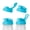Aqua, variant on reCAP® Mason Jars Pour Carry-Loop Lid, Regular Mouth, Glow Green