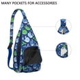 thumbnail image 2 of Abstract Plaid Fanny Pack – Artistic Checkered Belt Bag in Rustic Red and Black Buffalo Style, 2 of 4