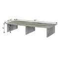 thumbnail image 5 of Pemberly Row Contemporary Wood Large Monitor Riser for TVs up to 42" in Gray, 5 of 5