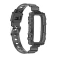 thumbnail image 1 of Correa transparente de 21 mm compatible con Huawei Band 6 de silicona deportiva para Honor Band 6 Negro, 1 of 9