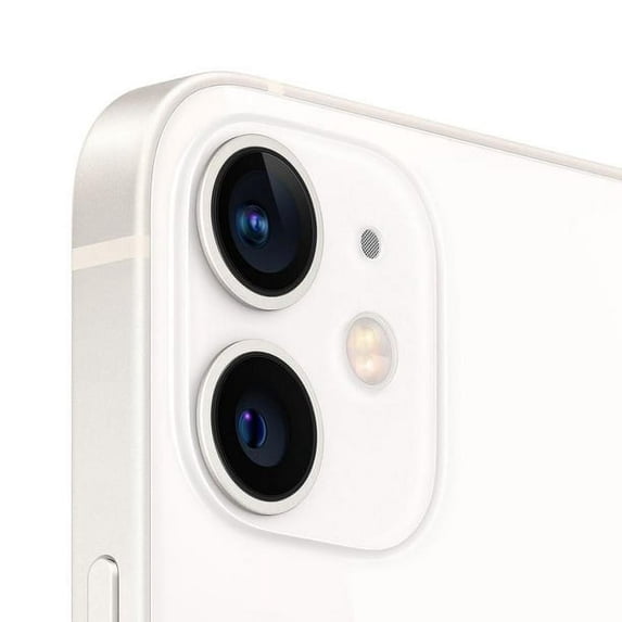 Pre-Owned Fully Unlocked, No Plan-Unlocked Device, Apple, iPhone 12 Mini, Cell Phone, 64GB 4GB RAM, White