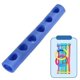 thumbnail image 5 of Conector de flotador resistente Colamx para fideos de piscina azul 6 hoyos, 5 of 7