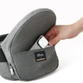 thumbnail image 3 of Sunveno Foldable Hip Seat Ergonomic Waist Seat Lightweight Baby Carrier for Infants, Gray, 3 of 9