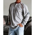 thumbnail image 6 of BOCOMAL FR Shirts 5.5oz Light Weight for summer Henley Shirts Flame Resistant/Fire Retardant Shirt, 6 of 6