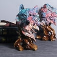 thumbnail image 4 of Pintura Al Óleo Creativa, Escultura De Animales, Decoración Artesanal, Adornos De Escritorio Para Jardín Y Oficina seitruly HA040721-03, 4 of 6