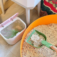thumbnail image 6 of Cat Litter Waste Disposal Bin Small Pet Trash Can Press Type Double Layer Closed Garbage Box for Home Bathroom Pet Area, 6 of 7